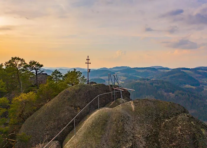 Alojamento de Acomodação e Pequeno-almoço Gaestehaus Weitblick Sankt Leonhard bei Freistadt